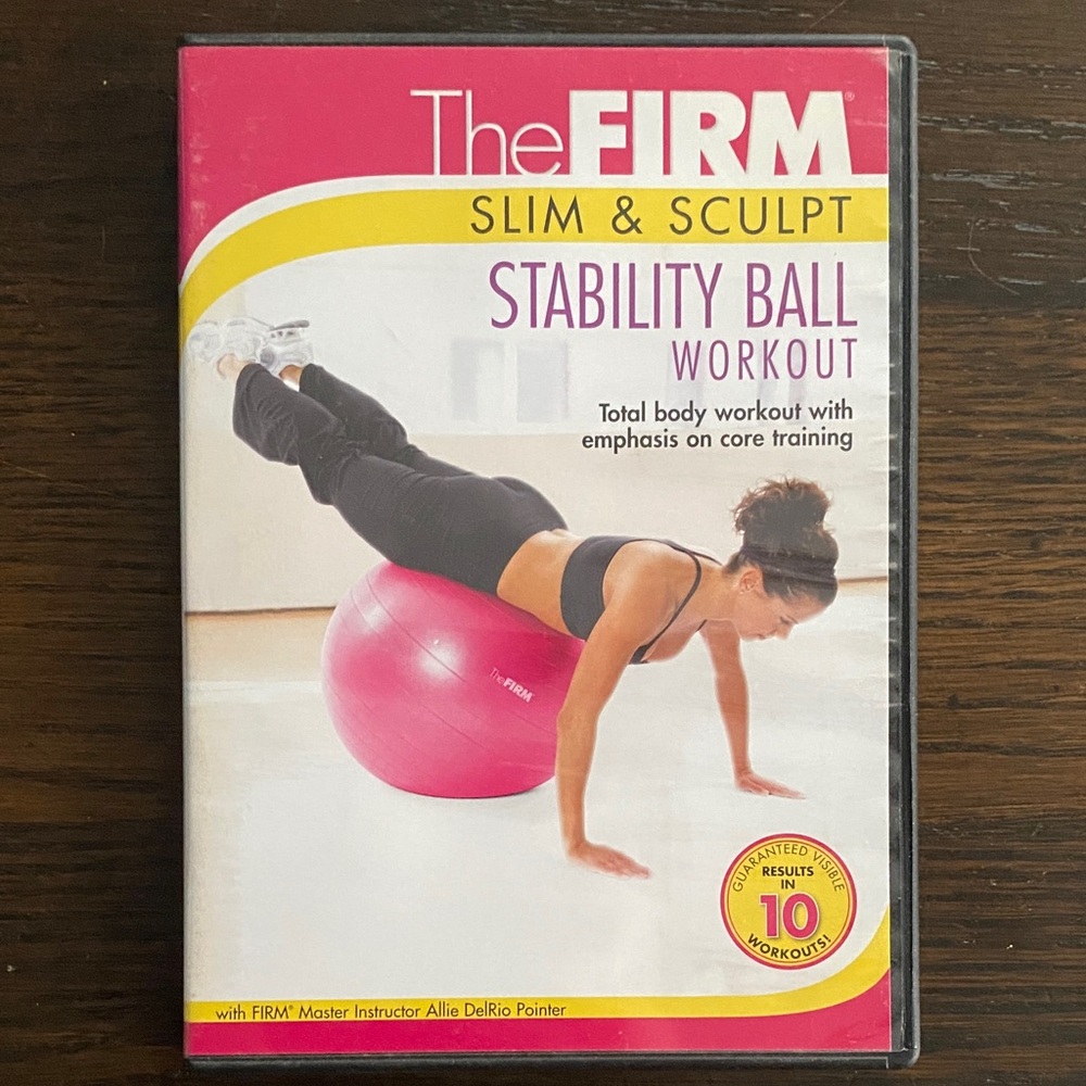 The Firm Stability Ball Workout DVD